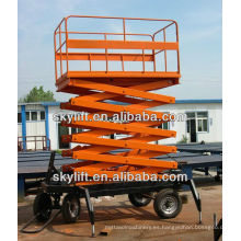 Elevador de tijera móvil -1500kg. Capacidad, 15m. Altura de la plataforma, Ac220v